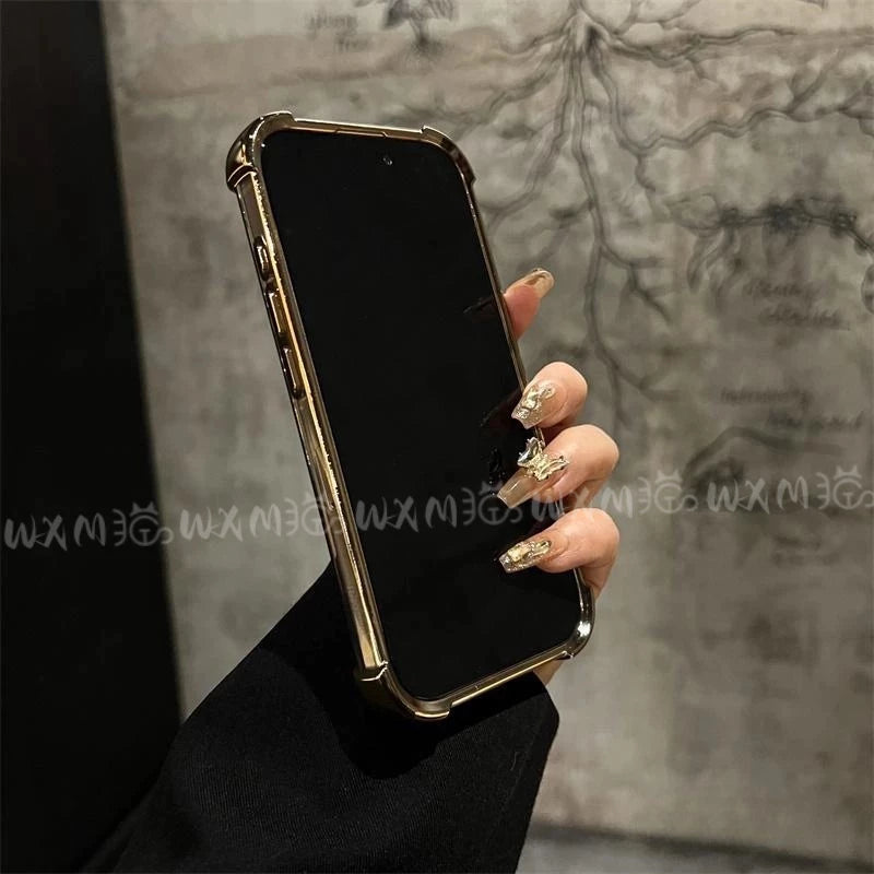 Чехол с четырьмя воздушными амортизаторами в углах и поворотной подставкой 360° — для iPhone 12 Pro Max, 13, 14, 15, 16, 17