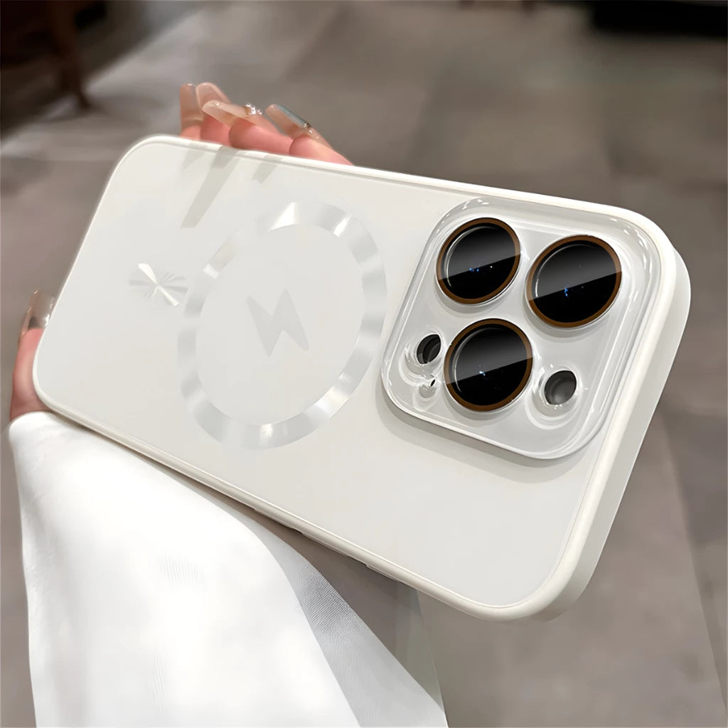 Магнитный чехол с матовой поверхностью — для iPhone 12 / 12 Pro / 12 Pro Max / 13 / 13 Pro / 13 Pro Max / 14 / 14 Pro / 14 Pro Max / 15 / 15 Pro / 15 Pro Max / 16 / 16 Pro / 16 Pro Max / 16 Plus