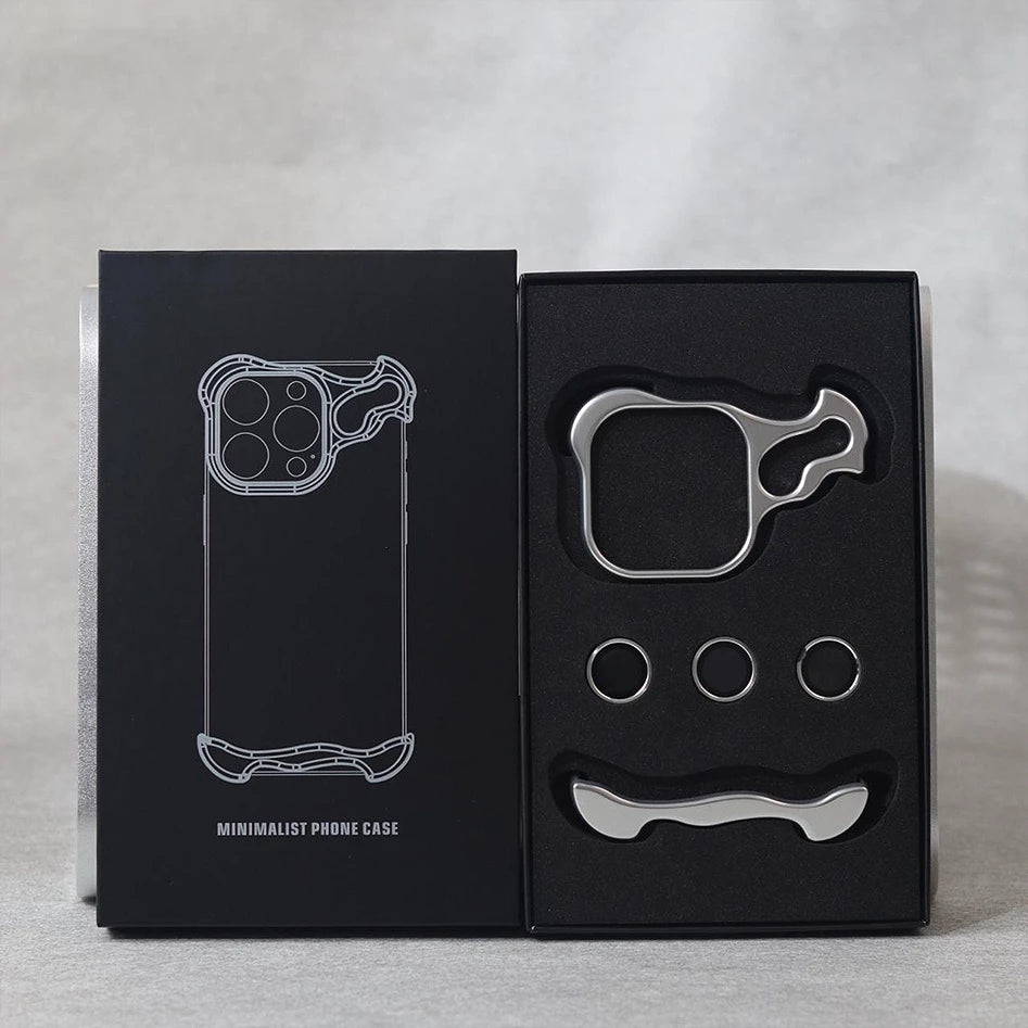 Титановый сплавный чехол для телефона с защитой объектива камеры для iPhone  12 Pro Max, 13, 14, 15, 15 Plus, 16