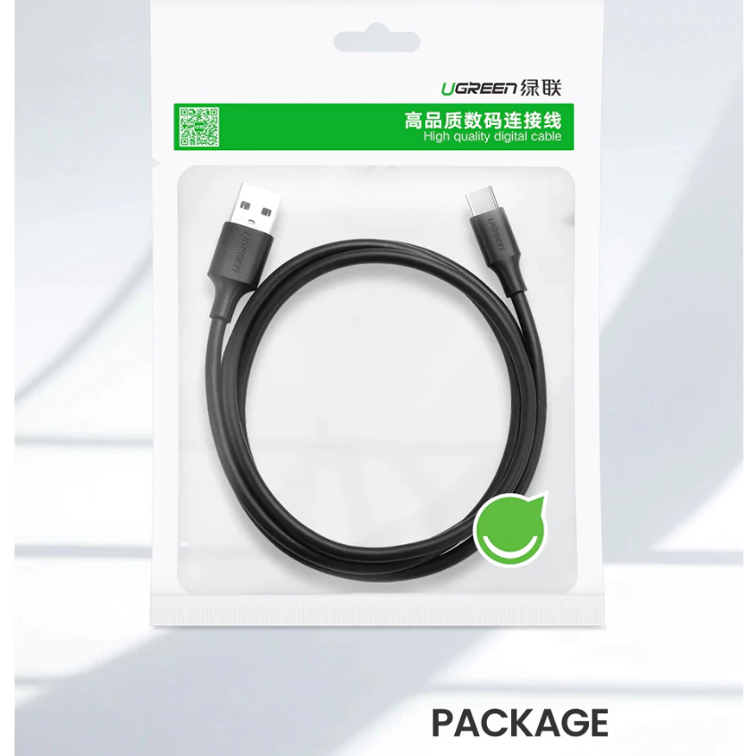 Кабель быстрой зарядки USB 3.0 to USB Type-C высокоскоростная передача данных USB-A to USB-C 0.5м/1м/1.5м/2м