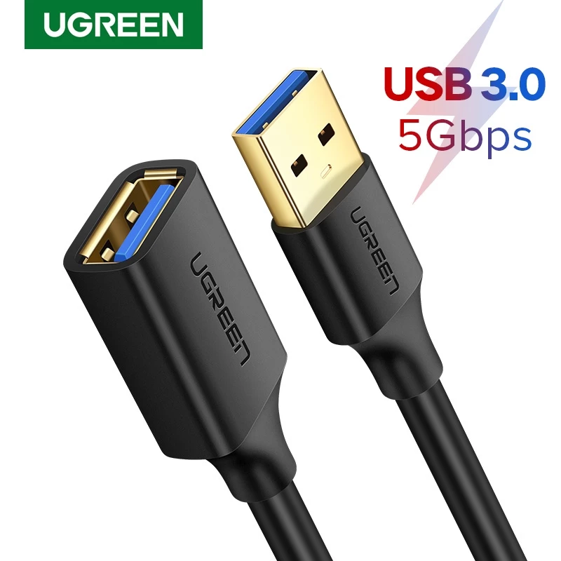 Удлинительный кабель USB 3.0 длиной от 1 до 5 м UGREEN, высокоскоростная передача данных