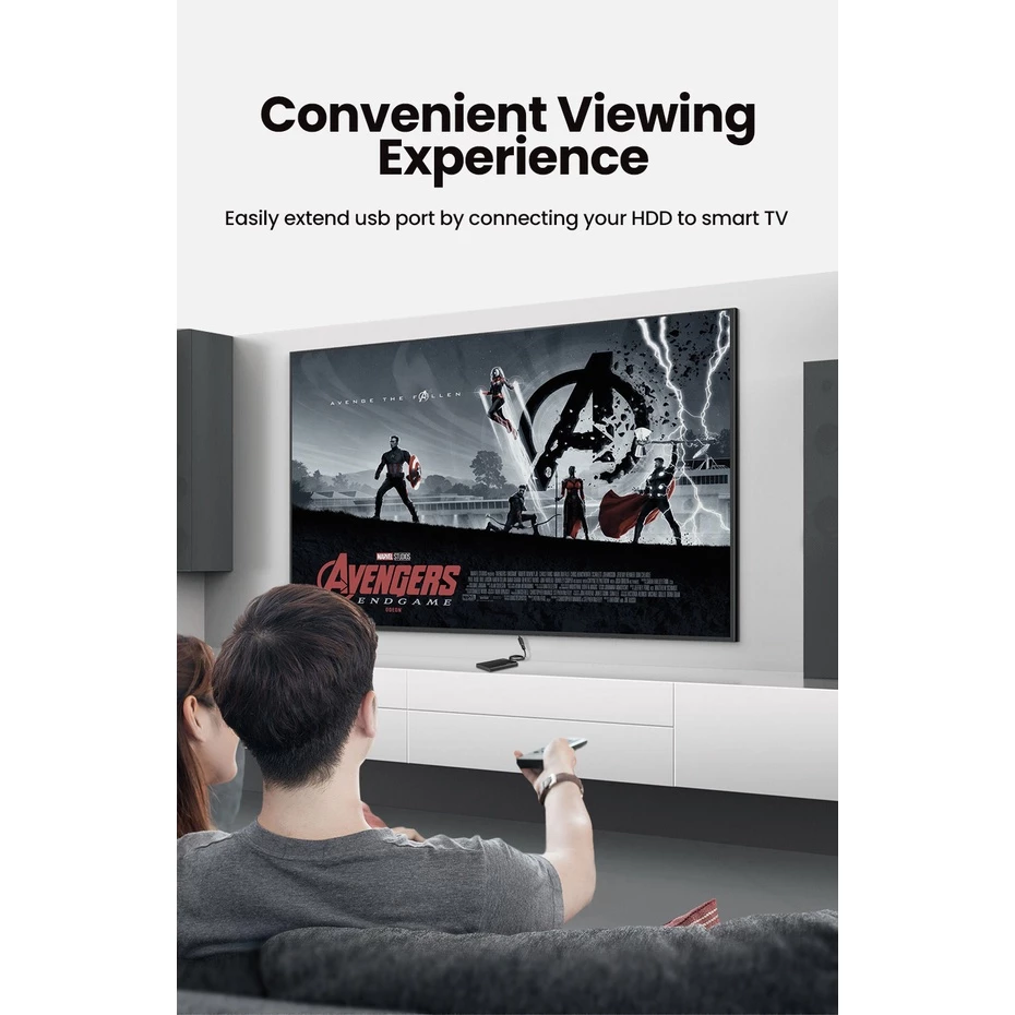 Удлинительный кабель USB 3.0 длиной от 1 до 5 м UGREEN, высокоскоростная передача данных