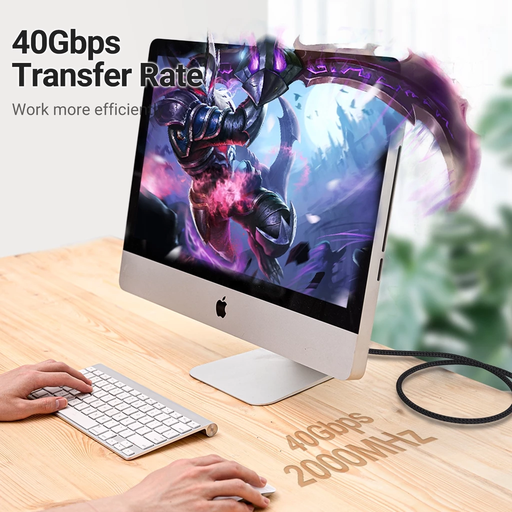 Высокоскоростной сетевой LAN-кабель Vention SFTP RJ45 CAT8 Ethernet 40 Гбит/с 2000 МГц премиум-качества для роутеров