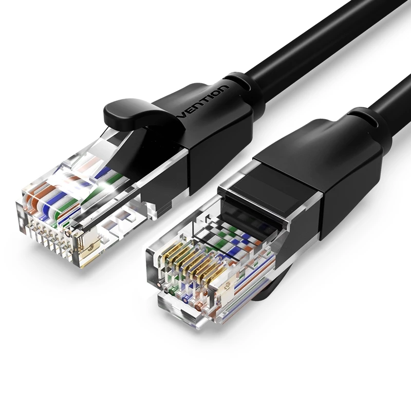 Высокоскоростной сетевой кабель Vention CAT6 Ethernet стандарта RJ45 UTP для роутеров, ПК, ноутбуков - Оригинальный товар