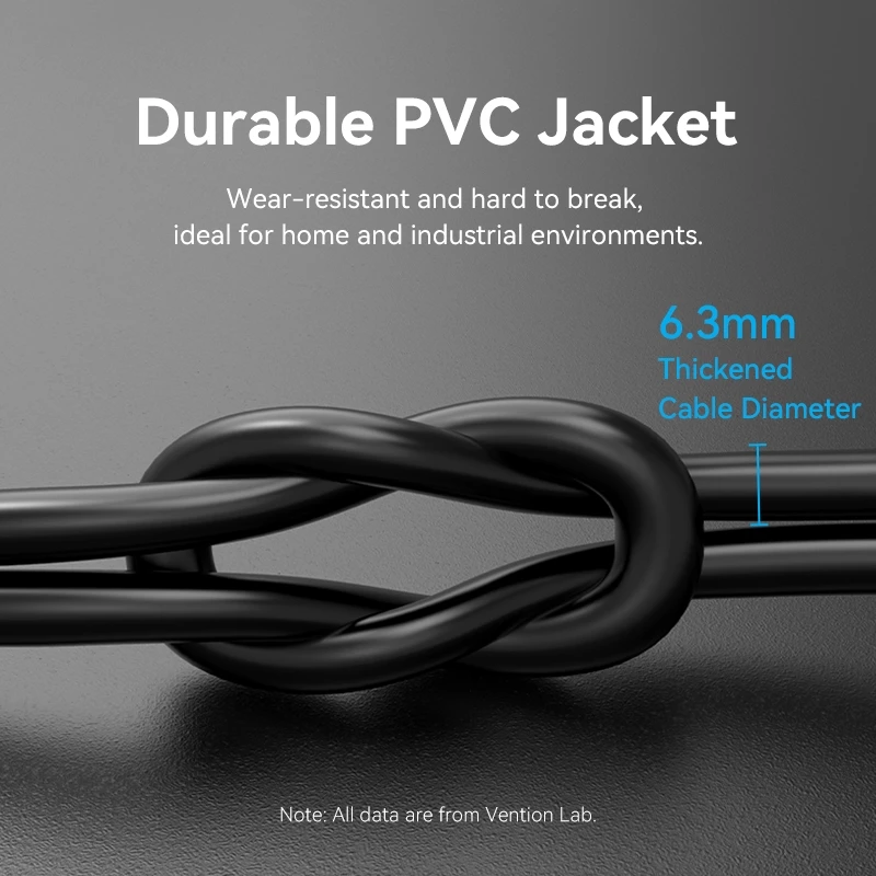 Сверхбыстрый сетевой LAN-кабель Vention Cat 8 SFTP 40 Гбит/с с позолоченными разъемами RJ45 для модемов, ноутбуков, ПК, TV Box