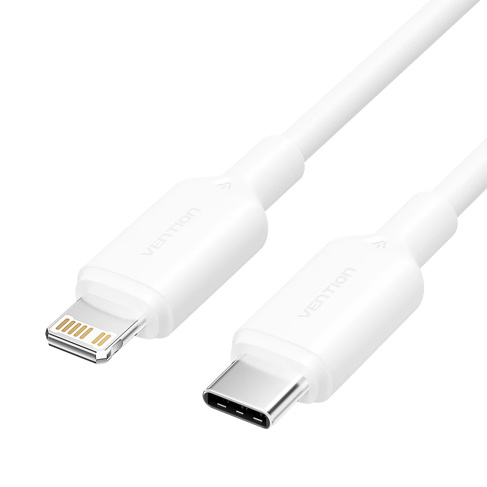 Кабель Vention 27W PD USB-C to Lightning для iPhone Pro Max с быстрой зарядкой, кабель Type-C to Lightning для iPhone, зарядка для iPad