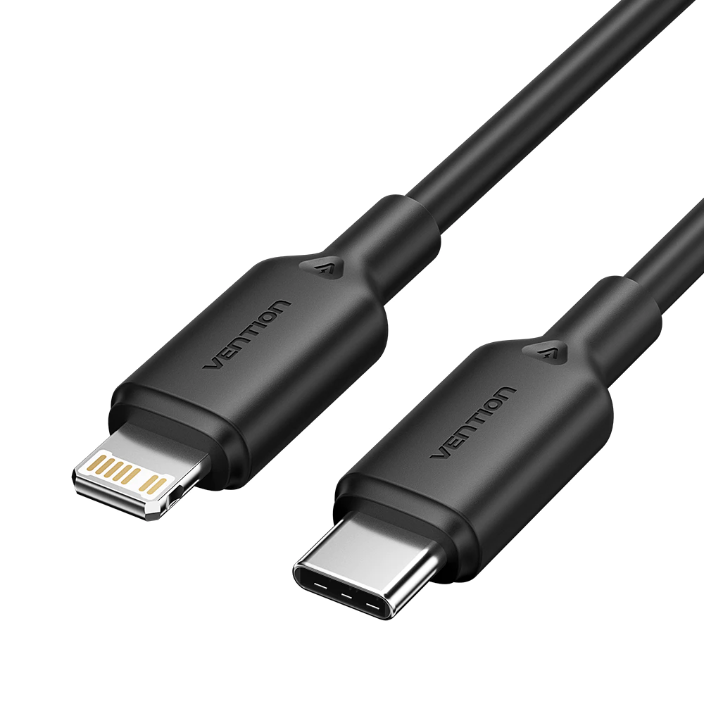 Кабель Vention 27W PD USB-C to Lightning для iPhone Pro Max с быстрой зарядкой, кабель Type-C to Lightning для iPhone, зарядка для iPad