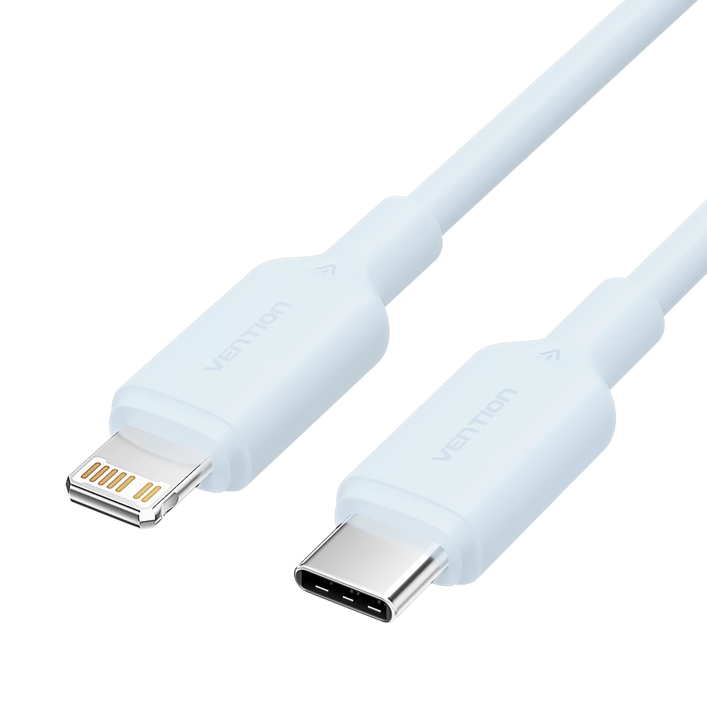 Кабель Vention 27W PD USB-C to Lightning для iPhone Pro Max с быстрой зарядкой, кабель Type-C to Lightning для iPhone, зарядка для iPad