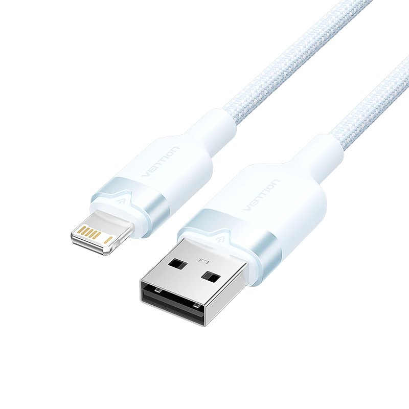 Кабель Vention USB-А для iPhone 14 13 12 11 Pro Max Xs 8 Plus iPad MacBook с быстрой зарядкой 27W PD USB to Lightning, кабель для передачи данных
