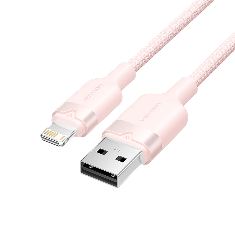 Кабель Vention USB-А для iPhone 14 13 12 11 Pro Max Xs 8 Plus iPad MacBook с быстрой зарядкой 27W PD USB to Lightning, кабель для передачи данных