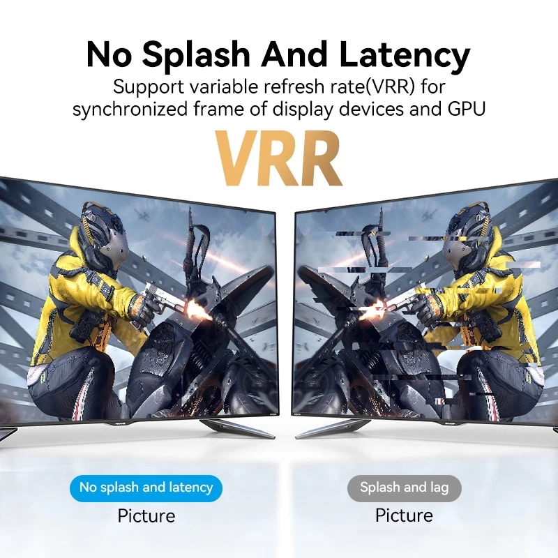 Кабель HDMI Vention 8K 60Hz 48Gbps HDMI 2.1 высокоскоростной с алюминиевым корпусом 4K 120Hz