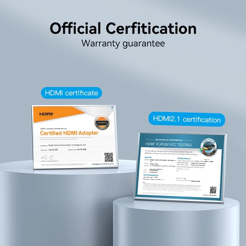 Кабель HDMI Vention 8K 60Hz 48Gbps HDMI 2.1 высокоскоростной с алюминиевым корпусом 4K 120Hz